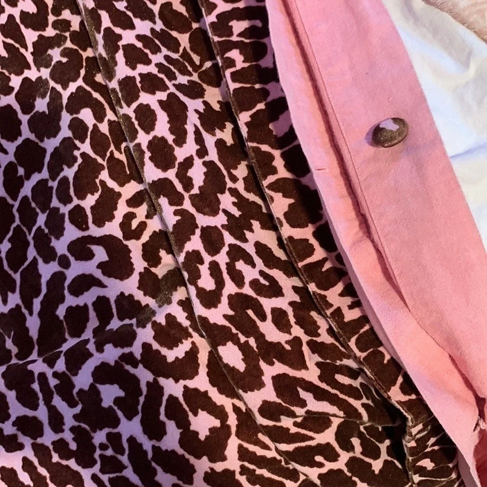 Pier 1 velvet Amit print‎ duvet cover pink brown size twin